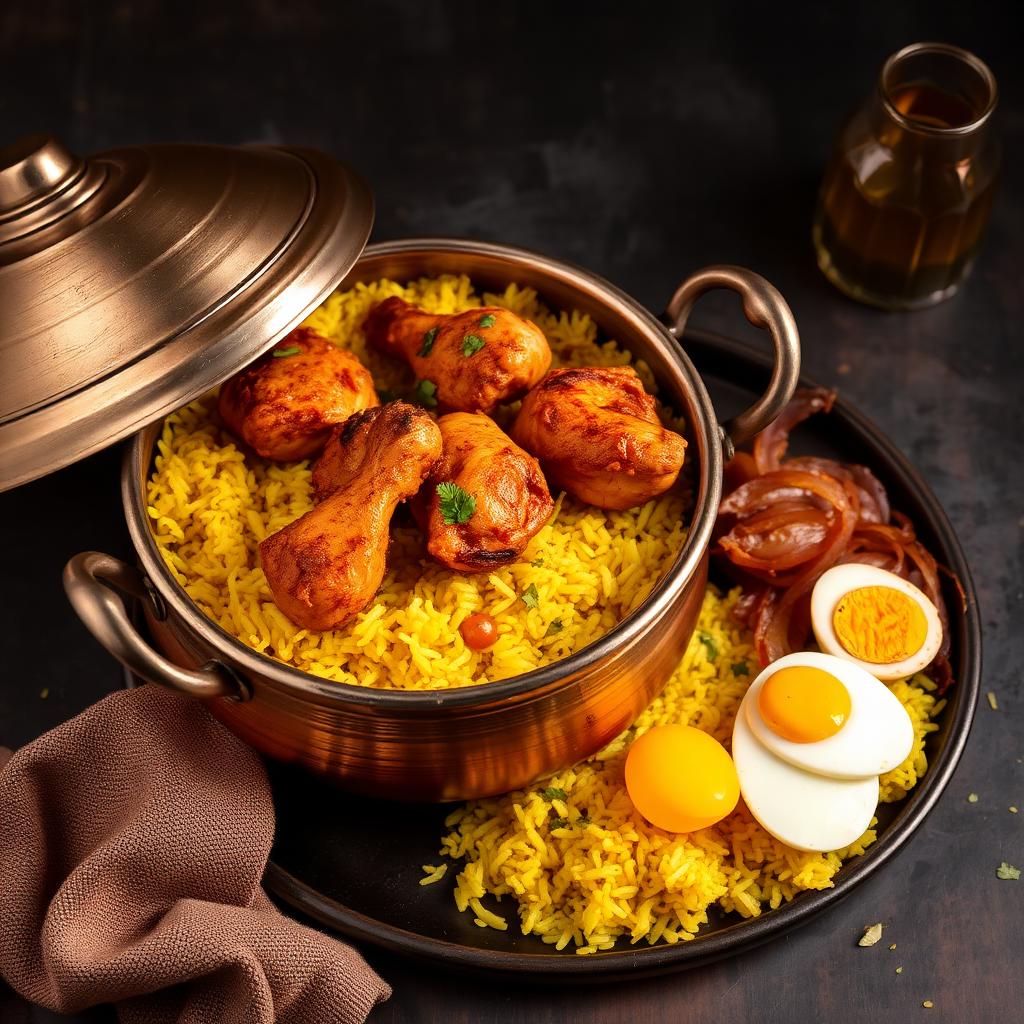 Indian spices and signature dishes